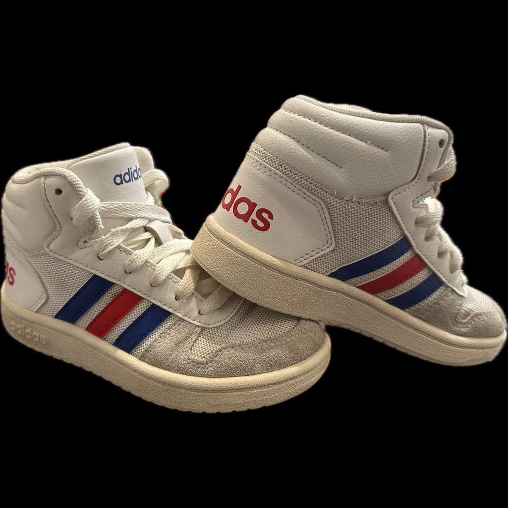 Adidas Hoops 2.0 Mid “White Blue Red” Unisex